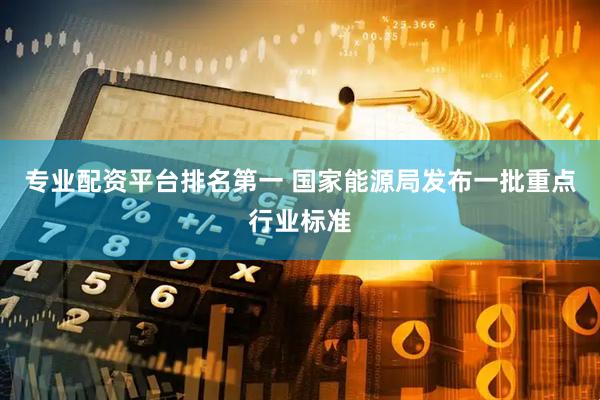 专业配资平台排名第一 国家能源局发布一批重点行业标准